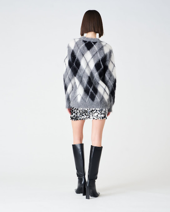 Suoli Cardigan In Maglia Ad Intarsio Ballantine Spedizione Gratuita