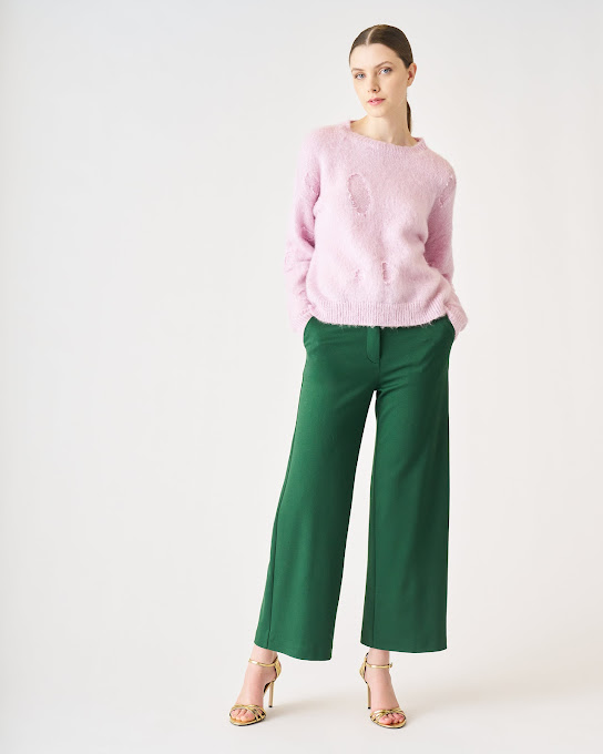 Suoli Maglia Girocollo C/rotture Outlet