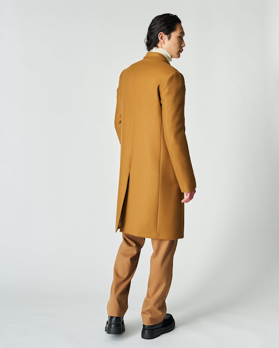 Suoli Cappotto Doppiopetto Pura Lana In Saldo
