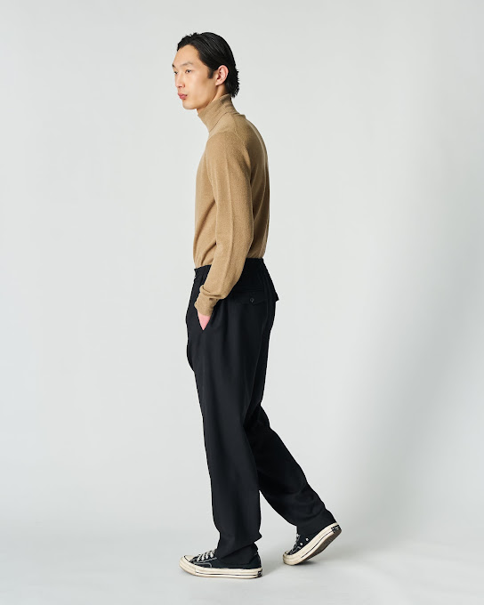 Suoli Pantalone Pura Lana Elastico Moda