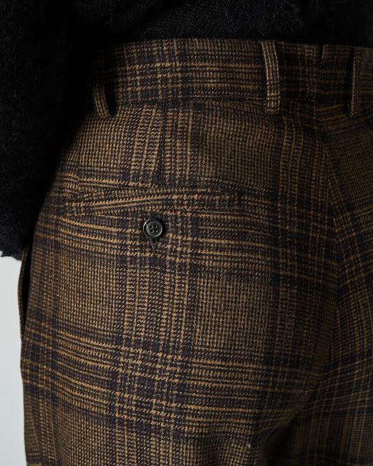 Suoli Pantalone Check Con Risvolto 2025