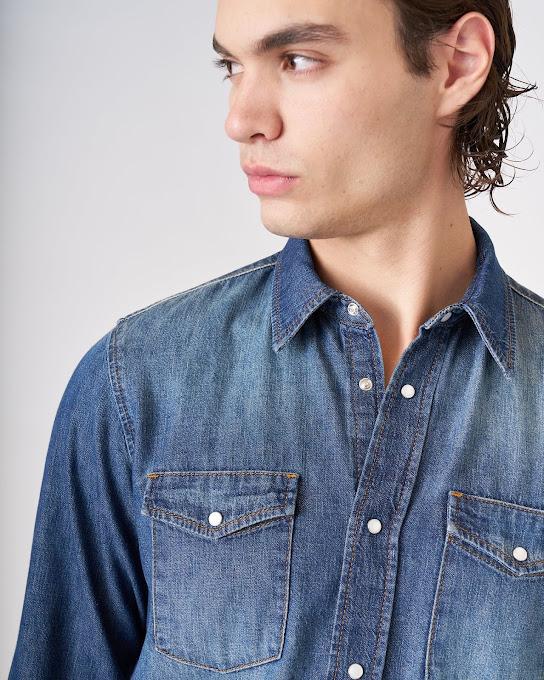Suoli Camicia Texana Denim Sconto