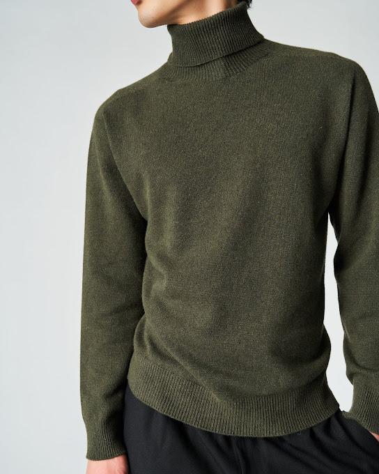 Suoli Maglia Collo Alto Economico
