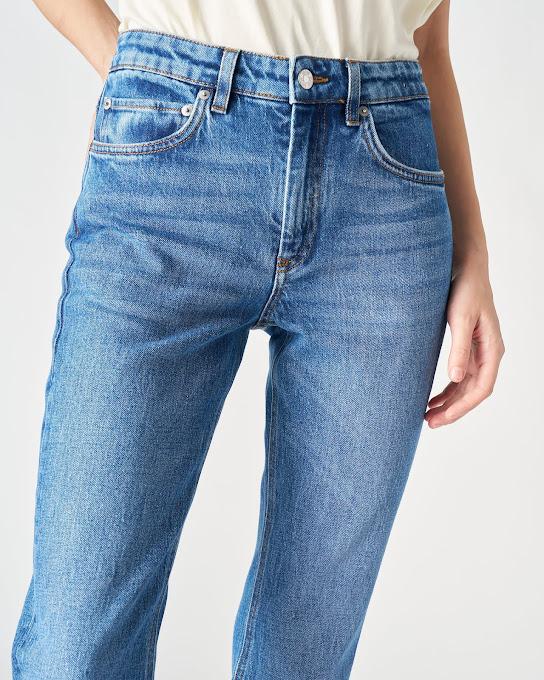 Suoli Pantalone Denim Flared Edna Italy