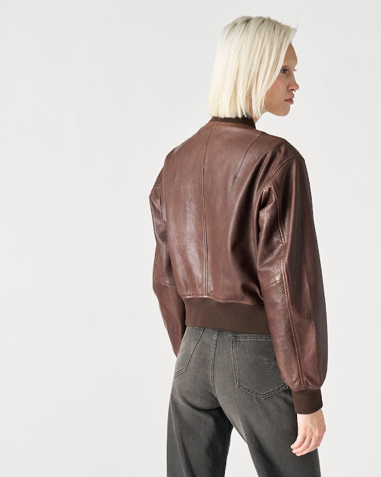 Suoli Bomber Pelle Spedizione Gratuita