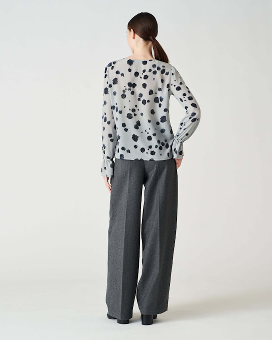 Suoli Blusa Stampata Affare Del Giorno