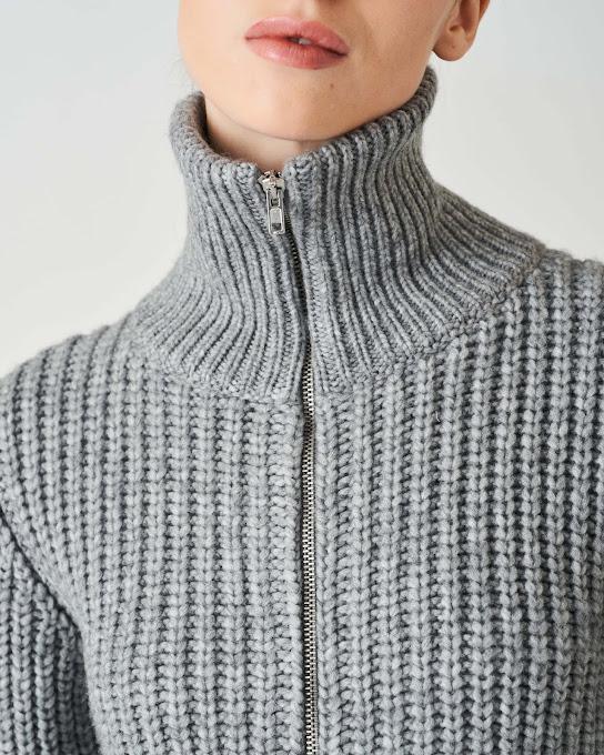 Suoli Giacchino In Maglia C/zip Convenienza