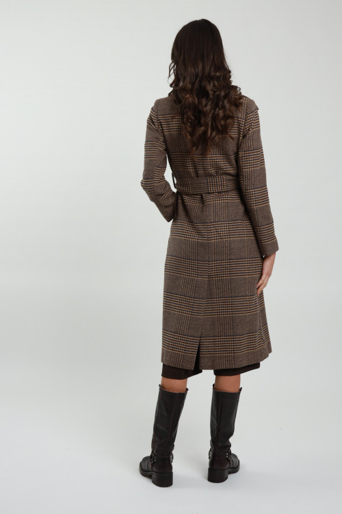 Susy Mix Cappotto Check Hotsell