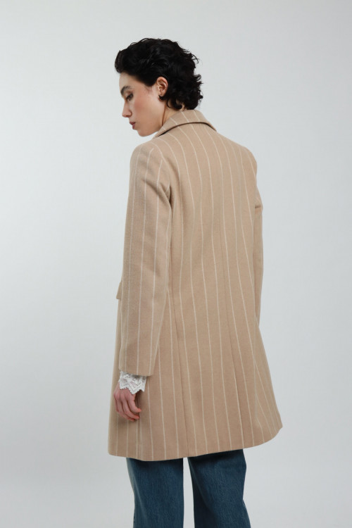 Susy Mix Cappotto Gessato Vendita Economica