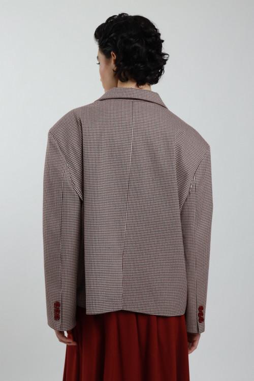 Susy Mix Giacca Oversize Con Spille Nuova