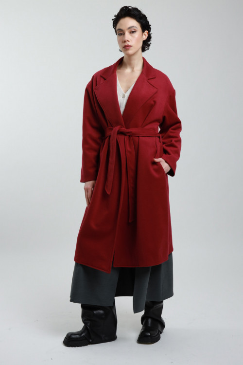 Susy Mix Cappotto con Cintura 2025