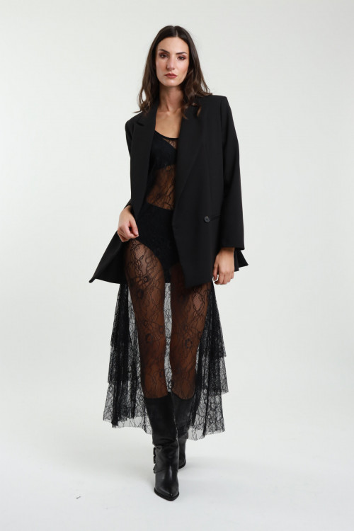 Susy Mix Abito Sottoveste Pizzo Pezzi Unici