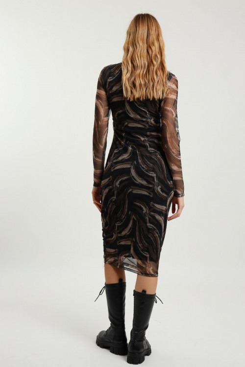 Susy Mix Abito Midi in Tulle Acquista Ora