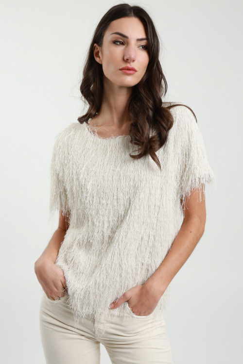 Susy Mix Top Frange Hotsell