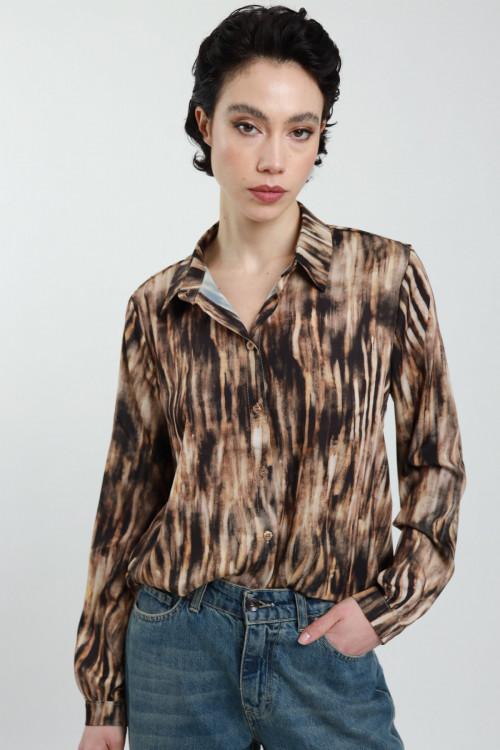 Susy Mix Camicia Fantasia Vendita Calda