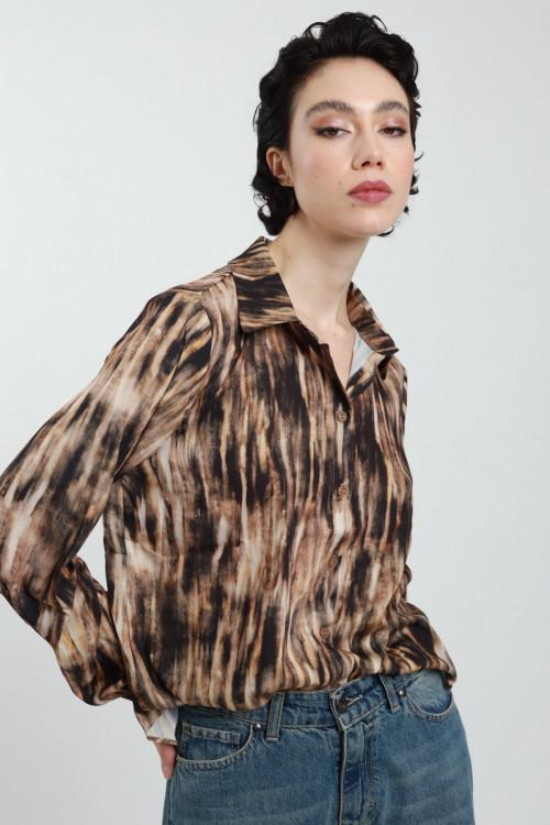 Susy Mix Camicia Fantasia Vendita Calda