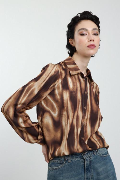 Susy Mix Camicia Fantasia Saldi Di Fabbrica