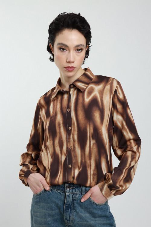 Susy Mix Camicia Fantasia Saldi Di Fabbrica