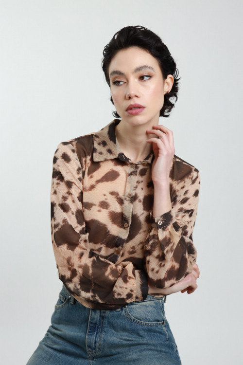 Susy Mix Camicia Fantasia Animalier I Più Venduti