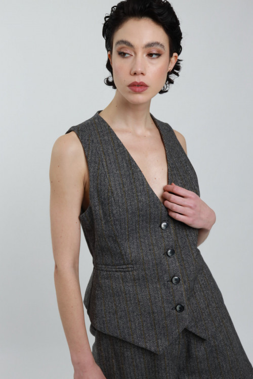 Susy Mix Gilet Spigato 2025