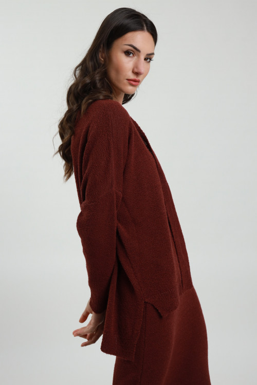 Susy Mix Cardigan Senza Bottoni Nuovo
