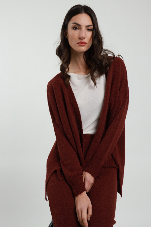 Susy Mix Cardigan Senza Bottoni Nuovo