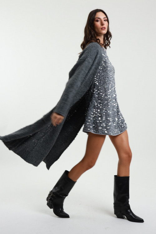 Susy Mix Cappotto In Maglia Qualità Garantita