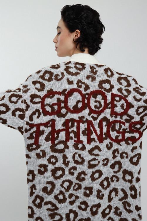Susy Mix Cardigan Maculato "Good Things" Acquista Ora