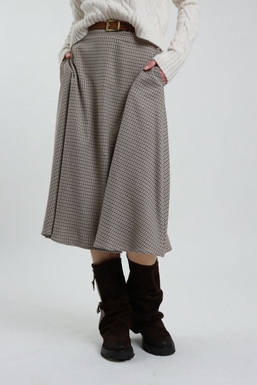 Susy Mix Gonna Midi con Cintura Promozione Limitata