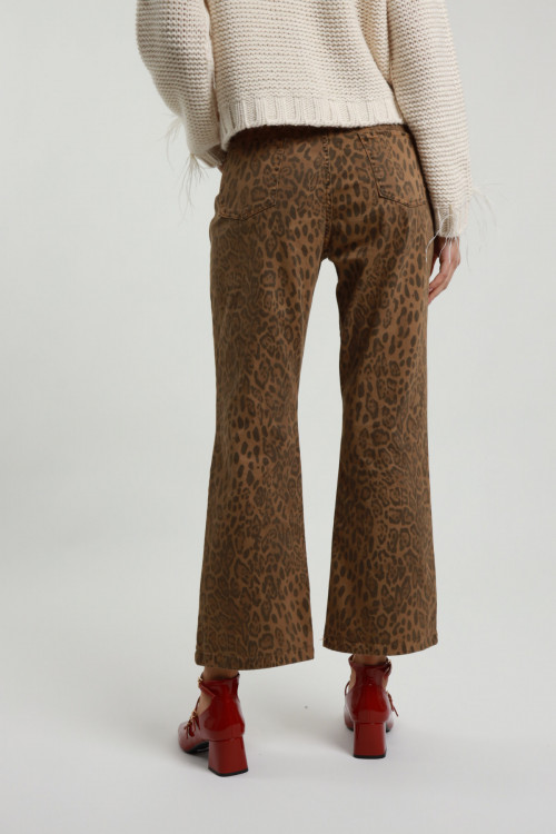 Susy Mix Pantaloni Trombetta Maculati Offerte