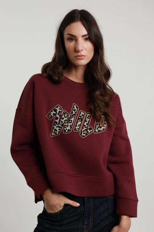 Susy Mix Felpa Girocollo "Wild" I Più Venduti