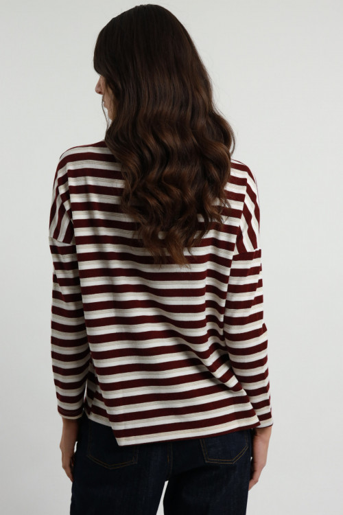 Susy Mix Maglia Righe "You Are a Star" Vendite Flash