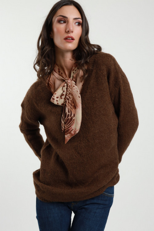 Susy Mix Maglioncino Scollo V Sottocosto