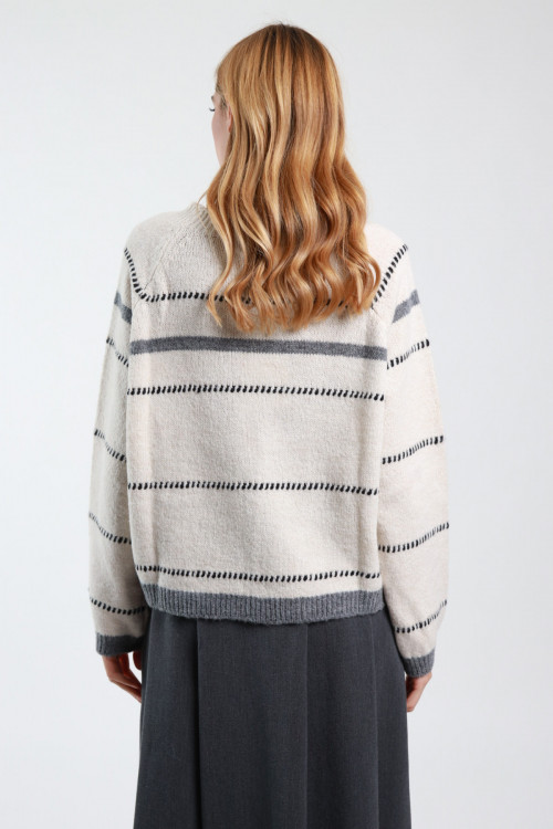 Susy Mix Maglione Righe Vendita Economica