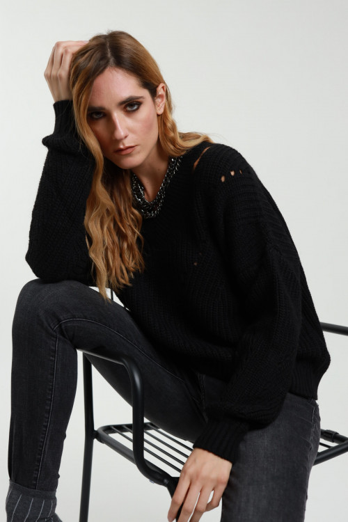 Susy Mix Maglia Cut Out Sconto