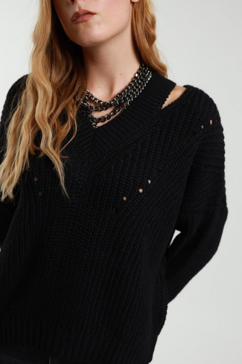 Susy Mix Maglia Cut Out Sconto