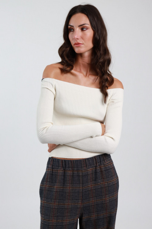 Susy Mix Maglia con Spalle Scoperte 2025