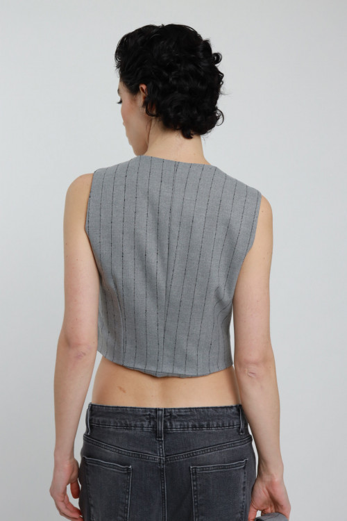 Susy Mix Gilet Gessato Promozione