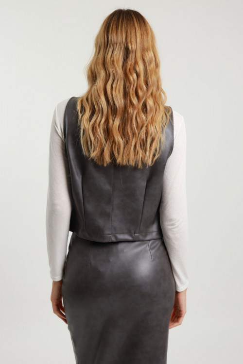 Susy Mix Gilet con Zip Pezzi Unici