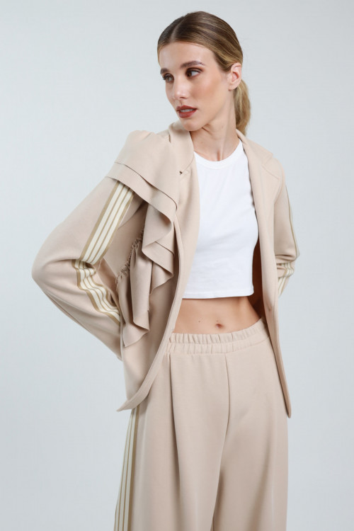 Susy Mix Blazer con Rouges e Banda Laterale Prezzo Ridotto