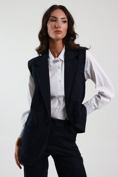 Susy Mix Gilet Ricamato Convenienza