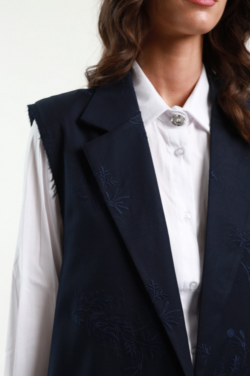 Susy Mix Gilet Ricamato Convenienza