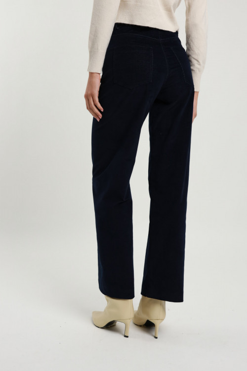 Susy Mix Pantaloni Dritti Velluto Hotsell