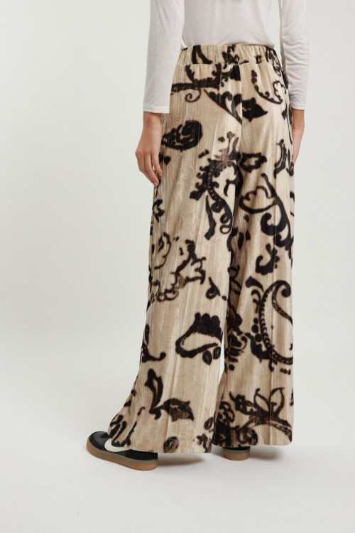 Susy Mix Pantalone in Ciniglia Vendita Economica