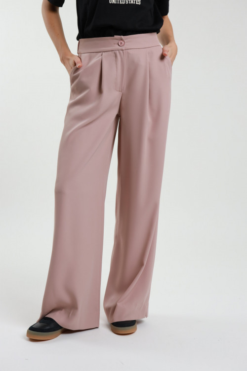 Susy Mix Pantaloni Palazzo Con Bottone I Più Venduti