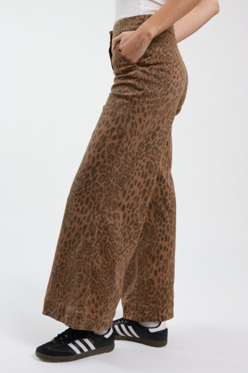 Susy Mix Denim A Palazzo Maculato Italy