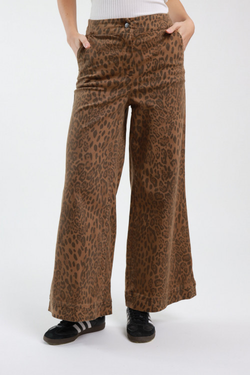 Susy Mix Denim A Palazzo Maculato Italy