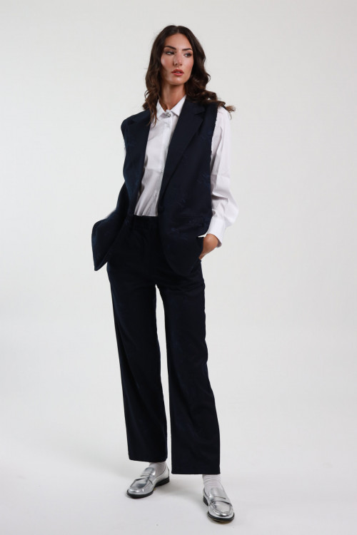 Susy Mix Pantalone Ricamato Spedizione Gratuita