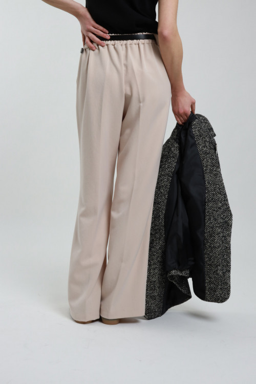Susy Mix Pantaloni Gamba Dritta con Cintura Soddisfazione Garantita