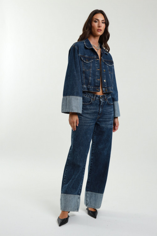 Susy Mix Jeans Gamba Larga Qualità Garantita